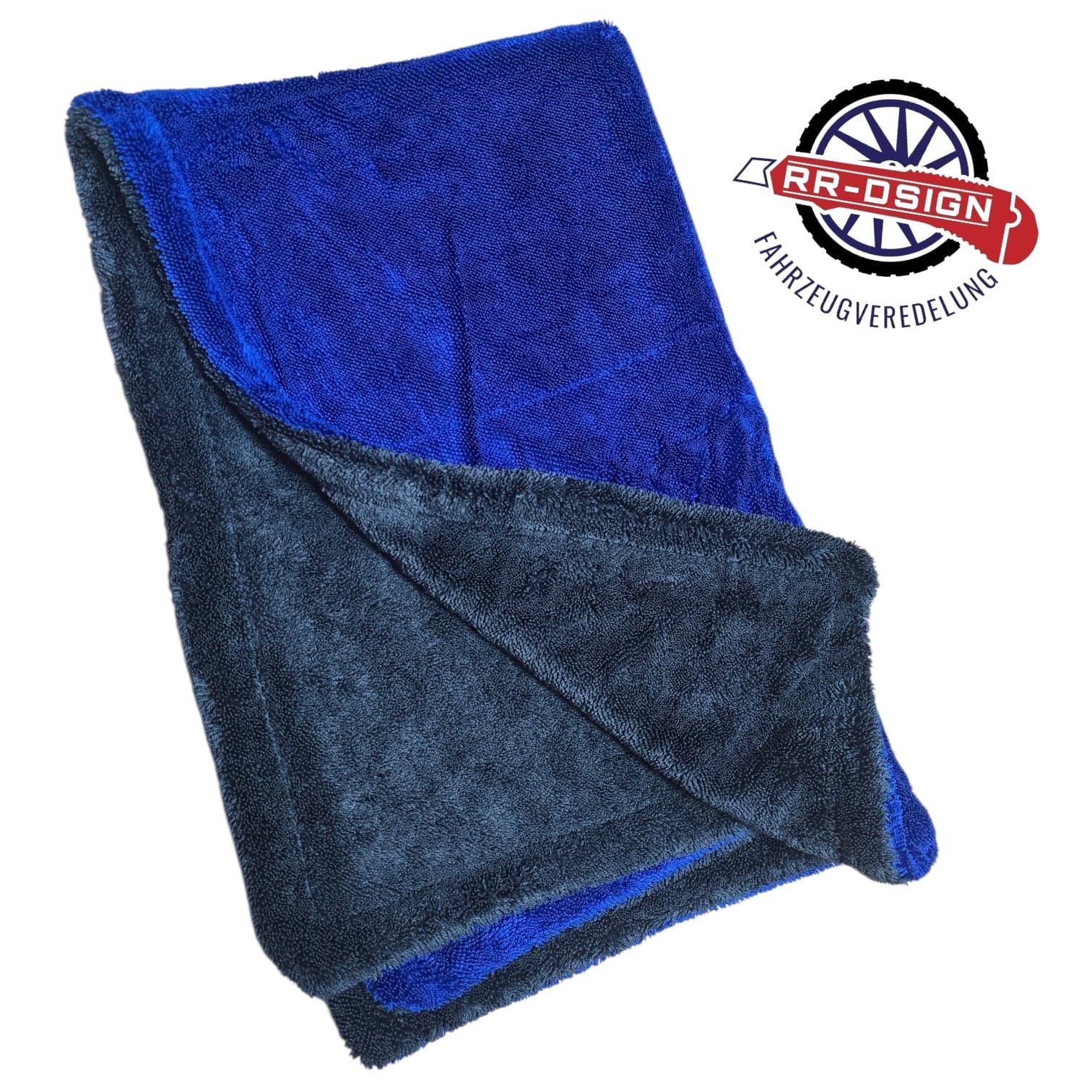 Trockentuch 1400GSM 60x90cm Blau/Grau