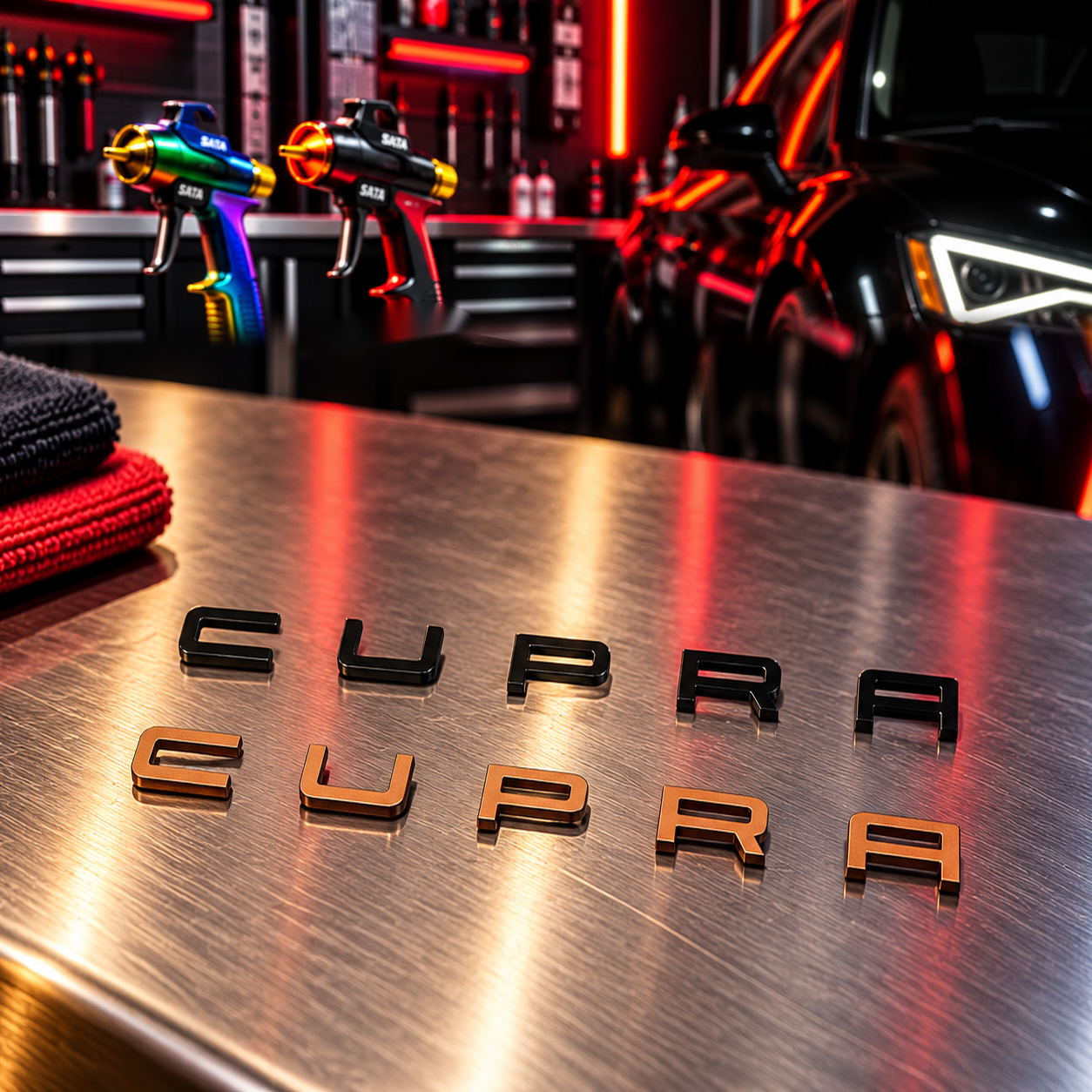 Cupra Formentor Schriftzug  lackiert