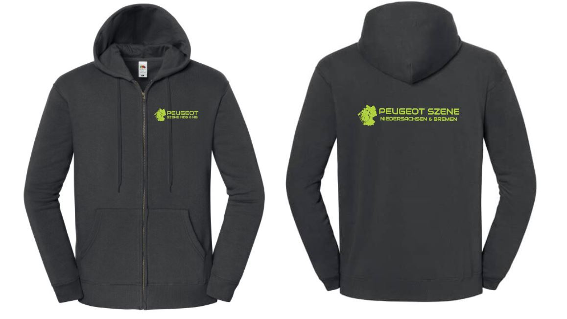 Peugeot Szene Niedersachsen Hoodie Sweatjacke