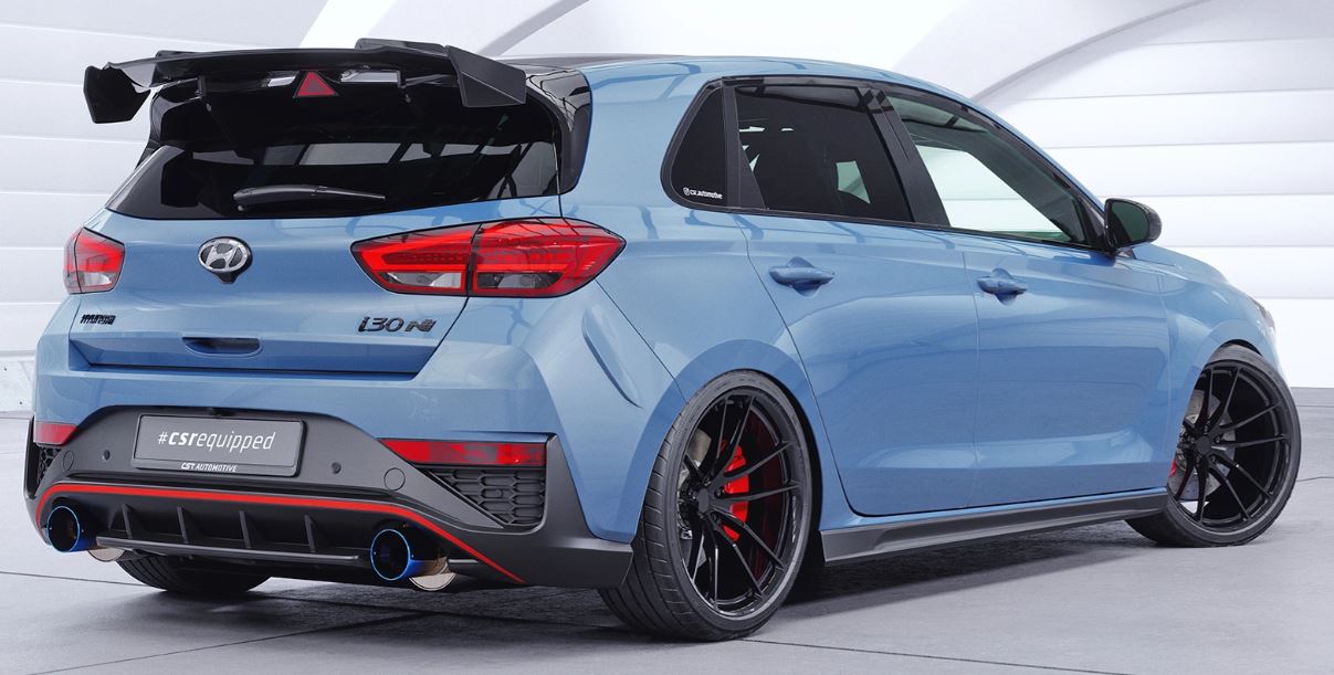 Schwanenhals Heckflügel mit ABE für Hyundai I30 (PD) N / N Performance SHF081-F01