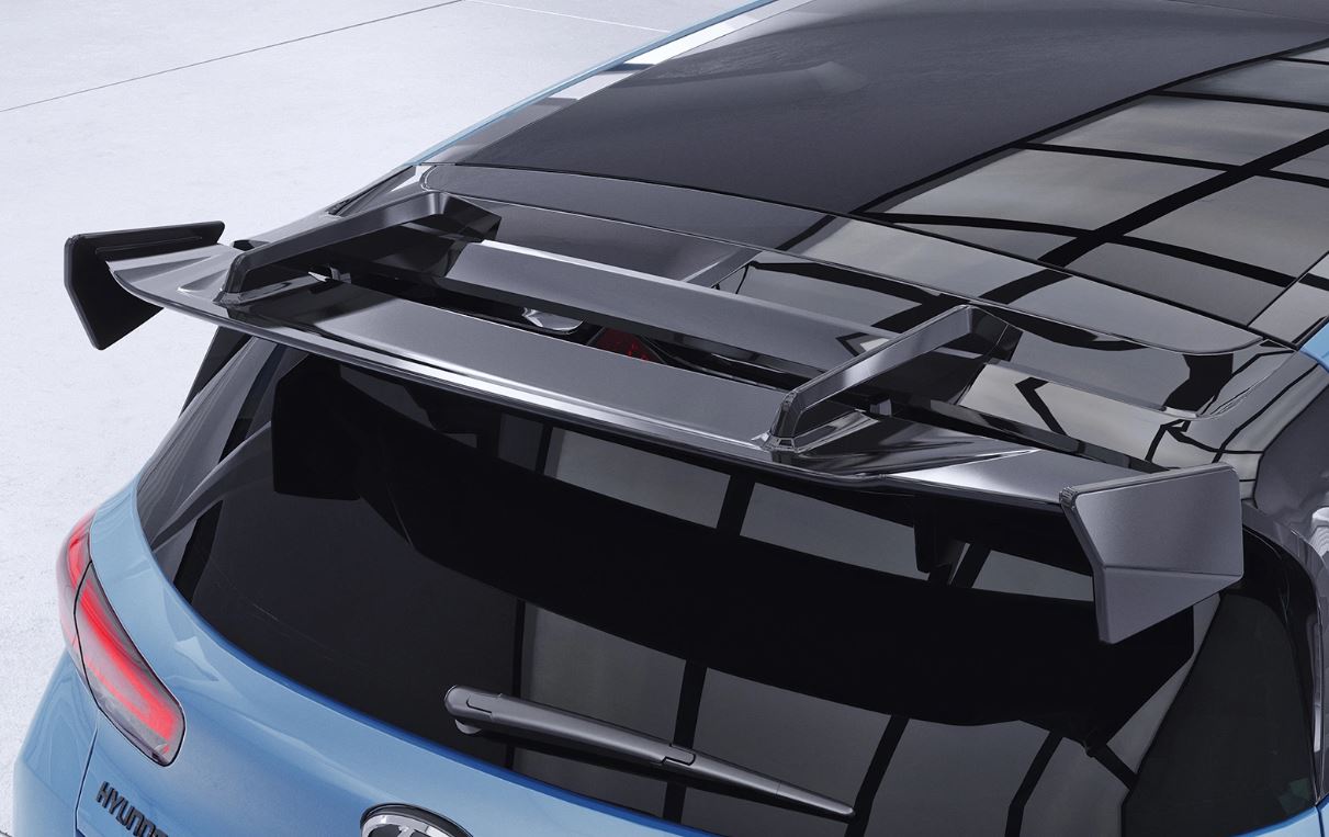 Schwanenhals Heckflügel mit ABE für Hyundai I30 (PD) N / N Performance SHF081-F01