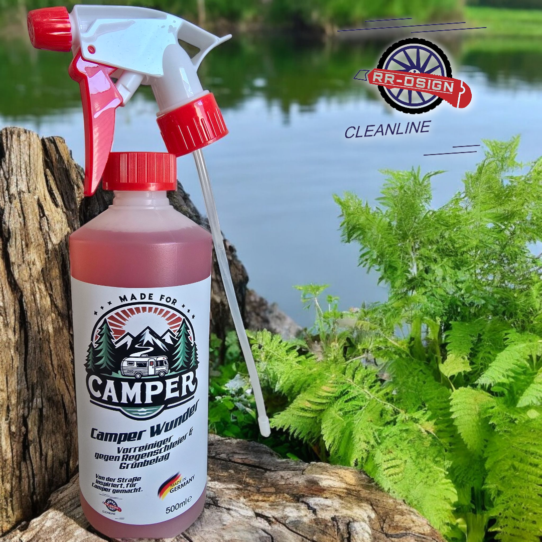 Camper Wunder - Vorreiniger gegen Regenschleier & Grünbelag