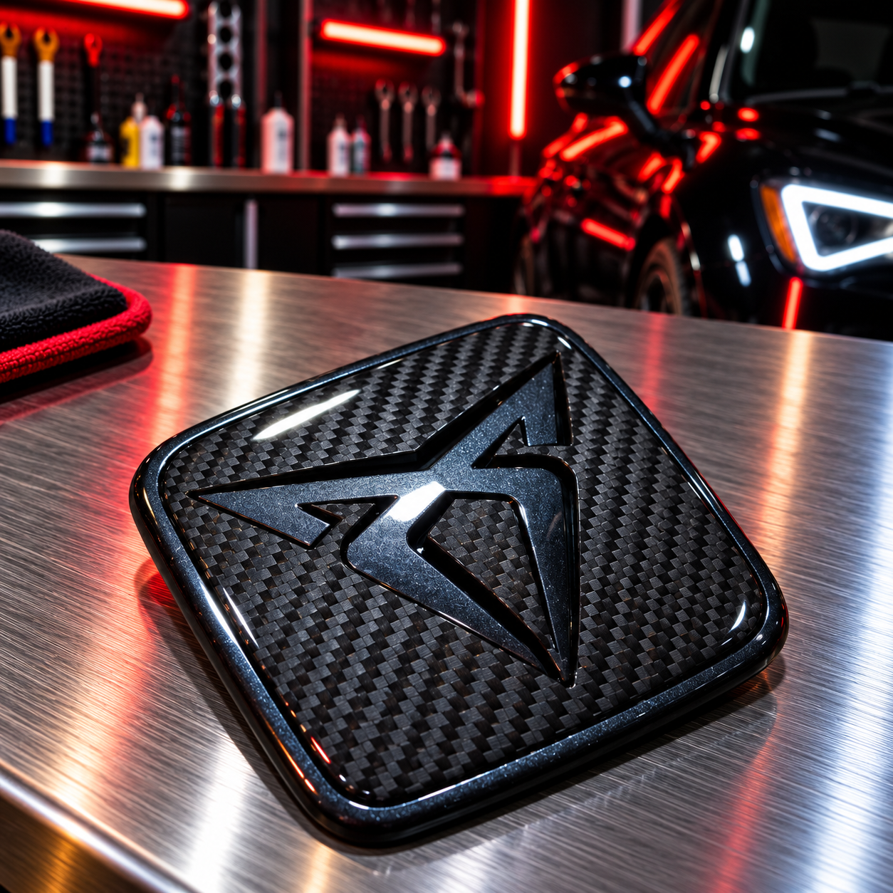 Cupra Heckemblem Original für Seat Tarraco