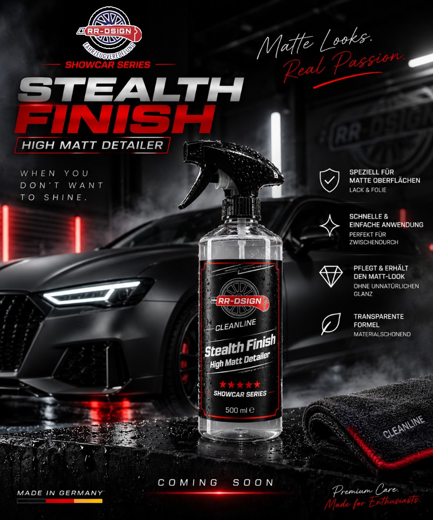 Stealth Finish – High Matt Detailer