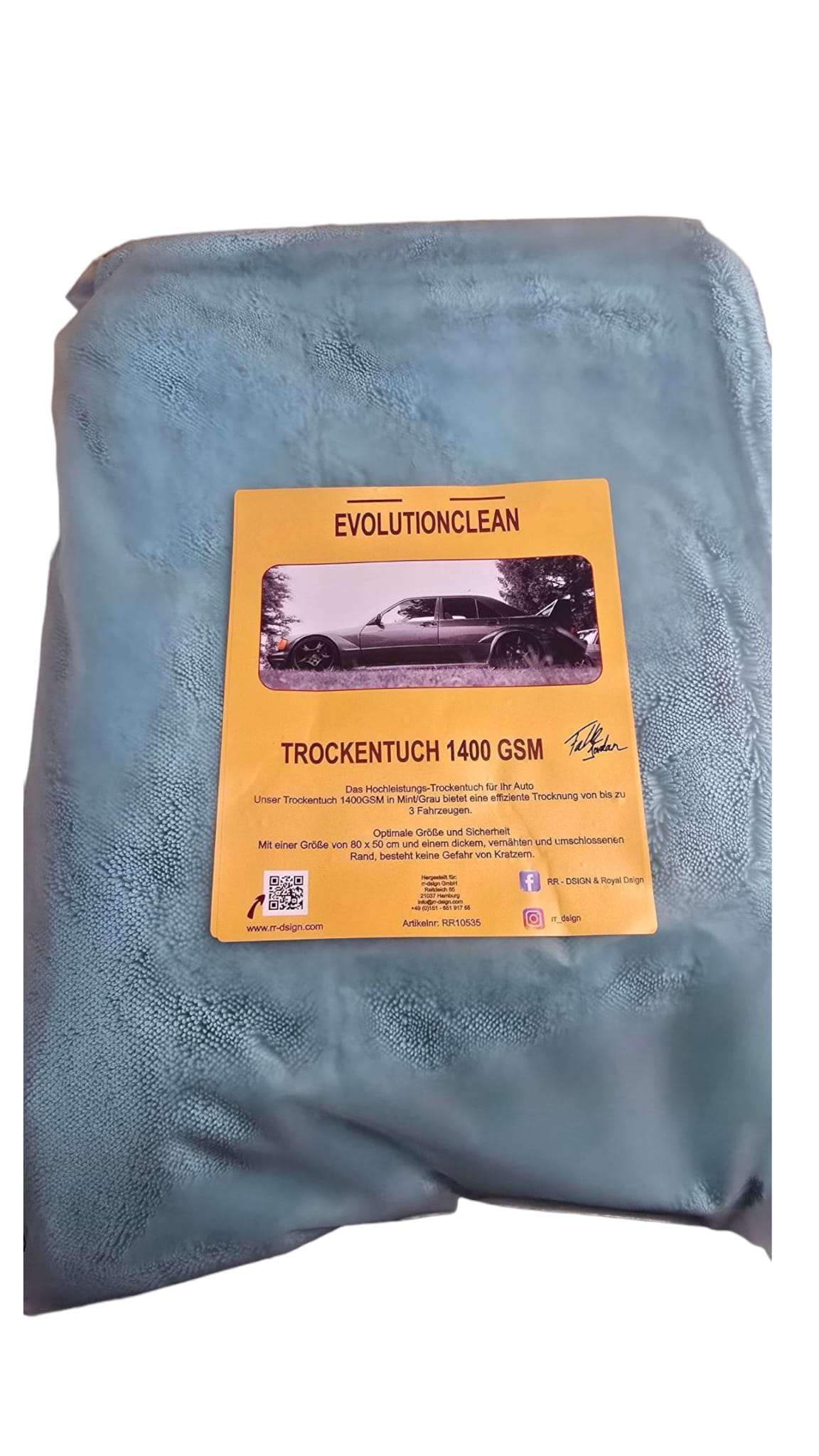 EVOLUTIONCLEAN  1400 GSM Trockentuch 60 x 90 cm